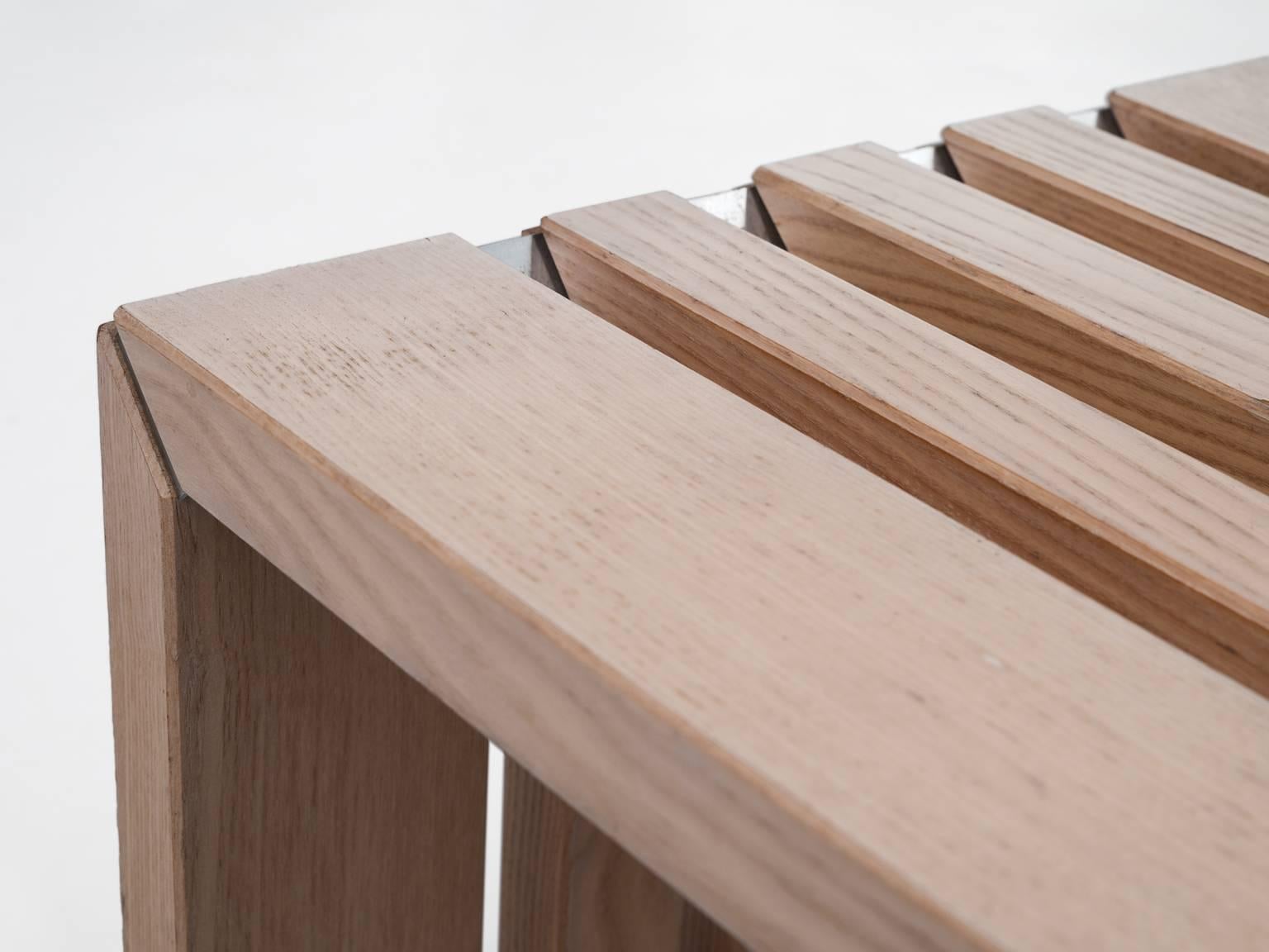 French Slat Bench in Ash for 't Spectrum