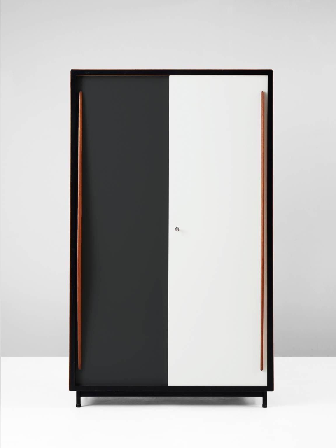 Mid-Century Modern Willy Van Der Meeren Completely Restored Large Cabinet for Tubax