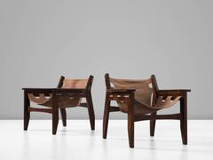 Sergio Rodrigues - Ensemble de deux chaises longues 'Kilin'