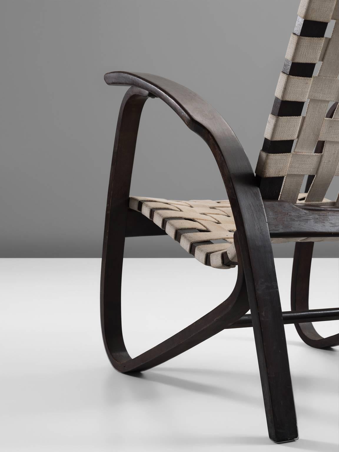 Czech Two Jan Vanek Lounge Chairs for UP Zavodny