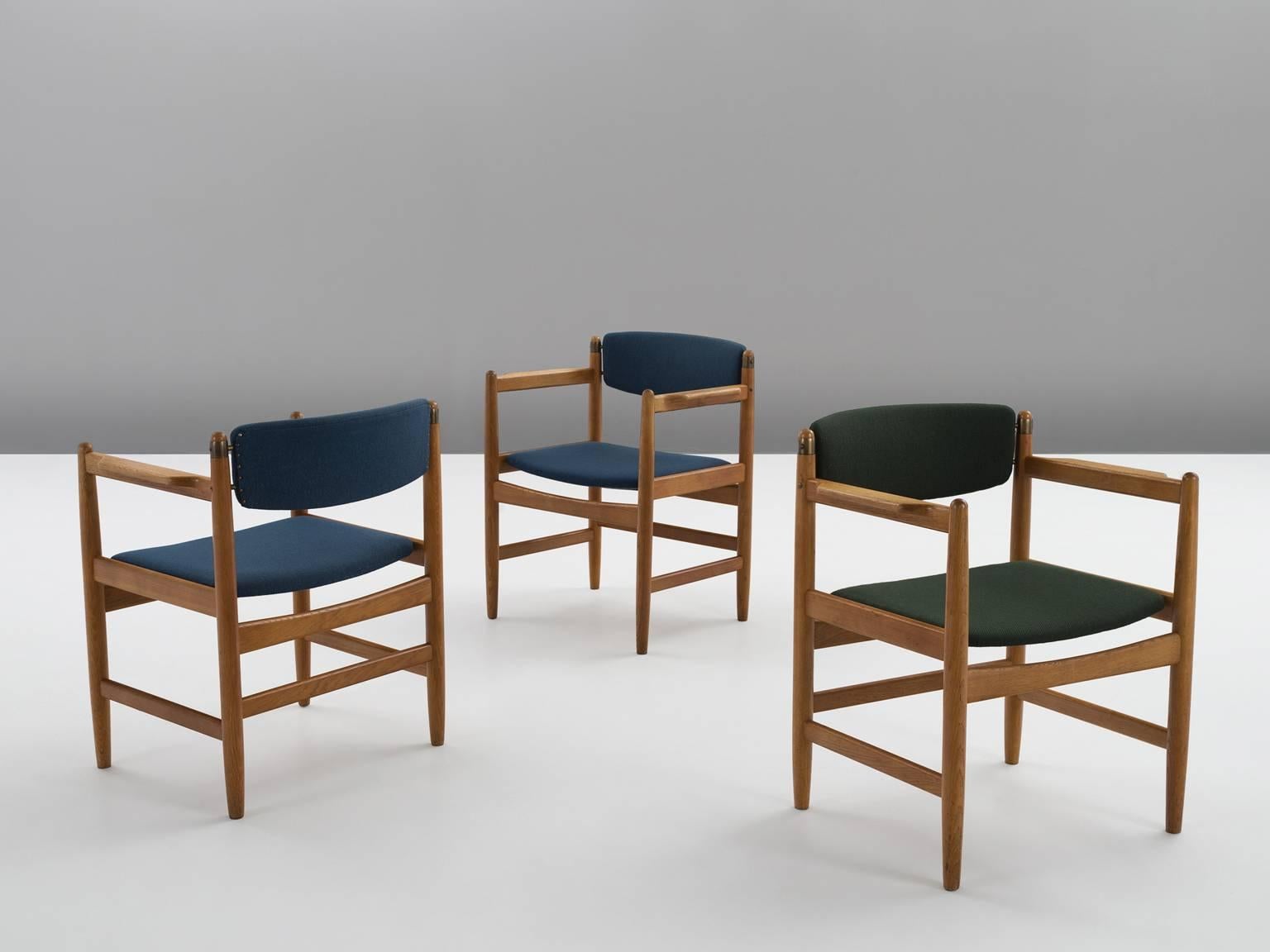 Swedish 12 Børge Mogensen for Karl Andersson Dining Chairs