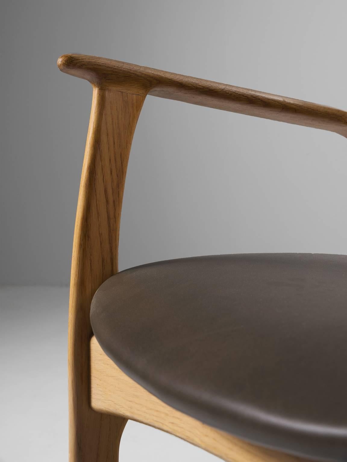 Mid-20th Century Erik Buck Four Dining Chairs