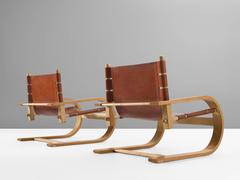 Zwei Scacciapensieri-Stühle von Poltronova