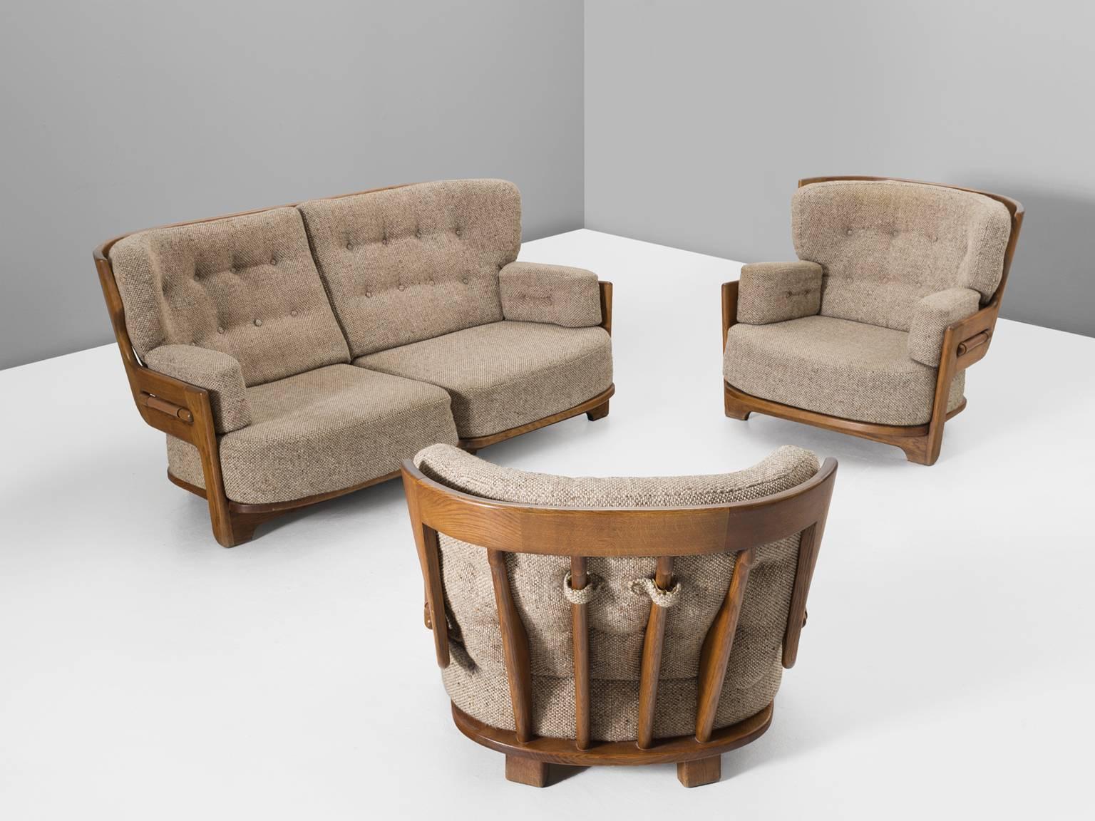 Guillerme & Chambron for Votre Maison Lounge Chairs 1