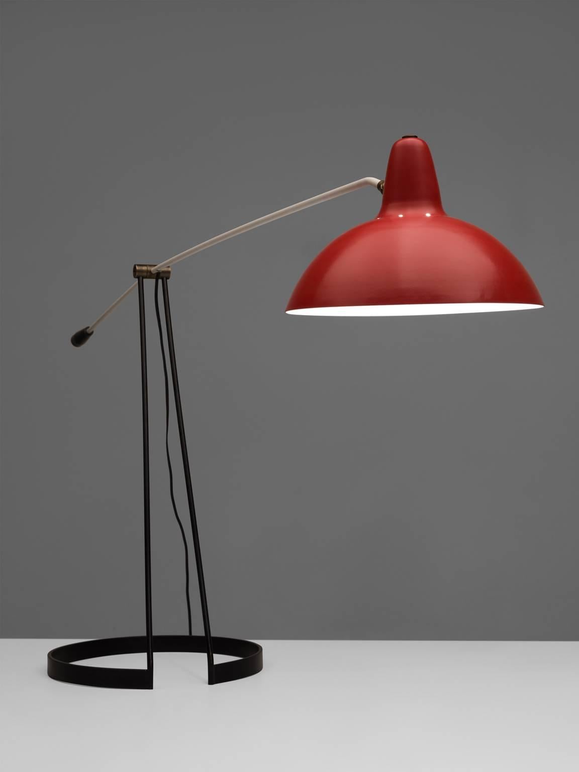 Mid-Century Modern Floris Fiedeldij Floor Lamp for Artimeta