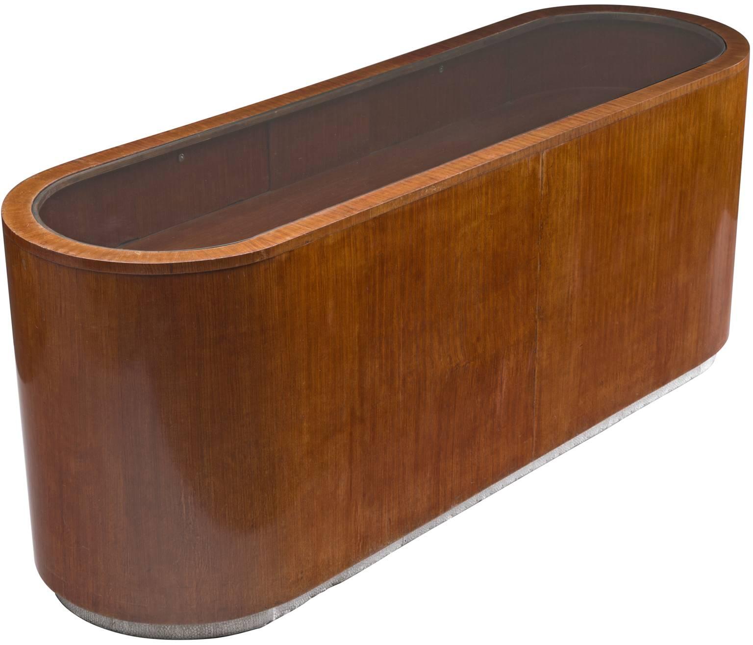 Danish Oval Credenza in Teak