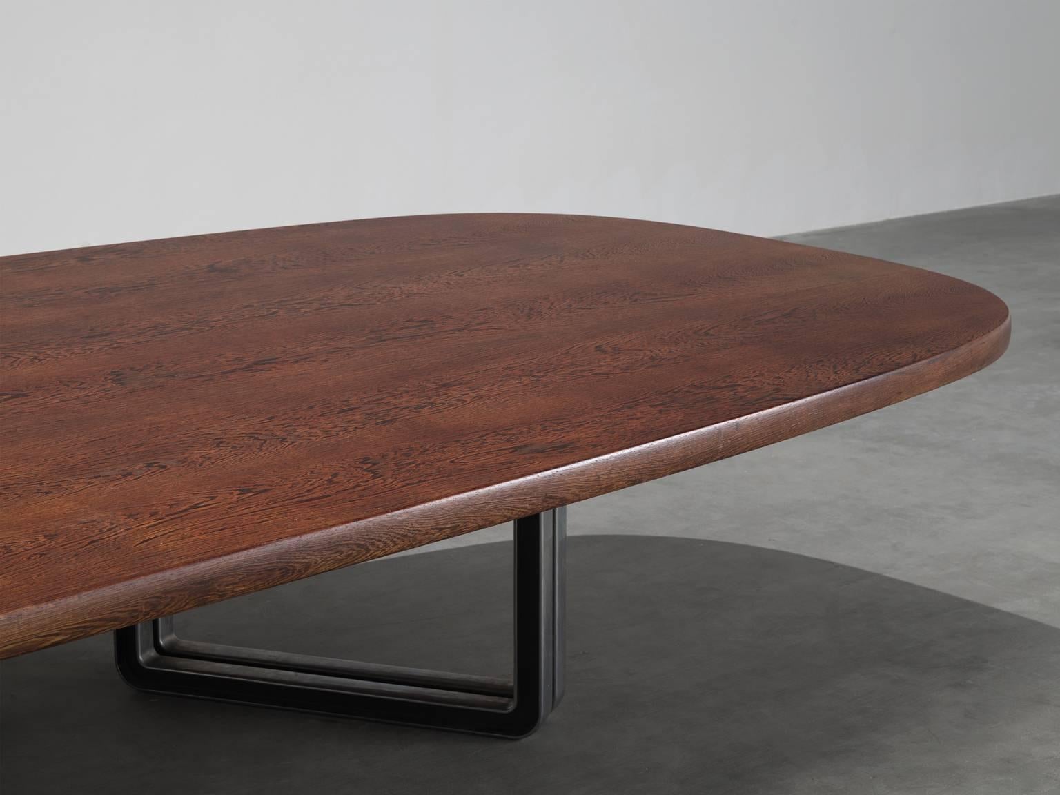 Italian Tecno Design Centre Large Wenge Conference Table 