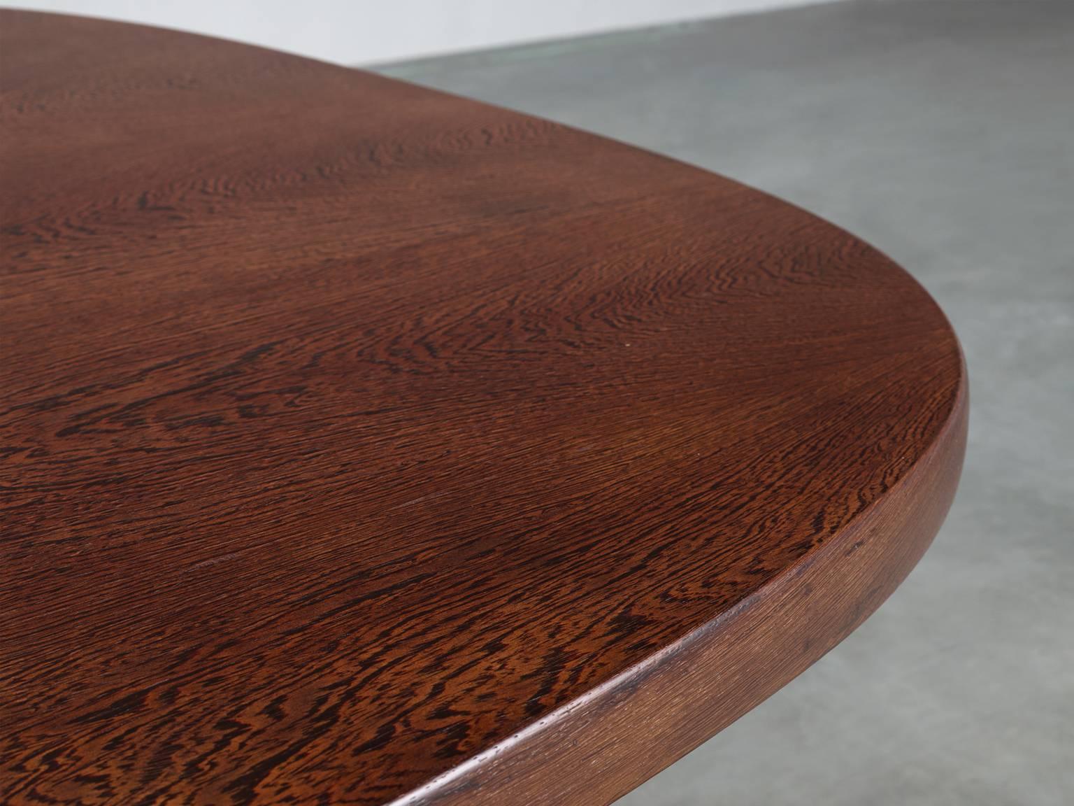 Tecno Design Centre Large Wenge Conference Table  In Good Condition In Waalwijk, NL
