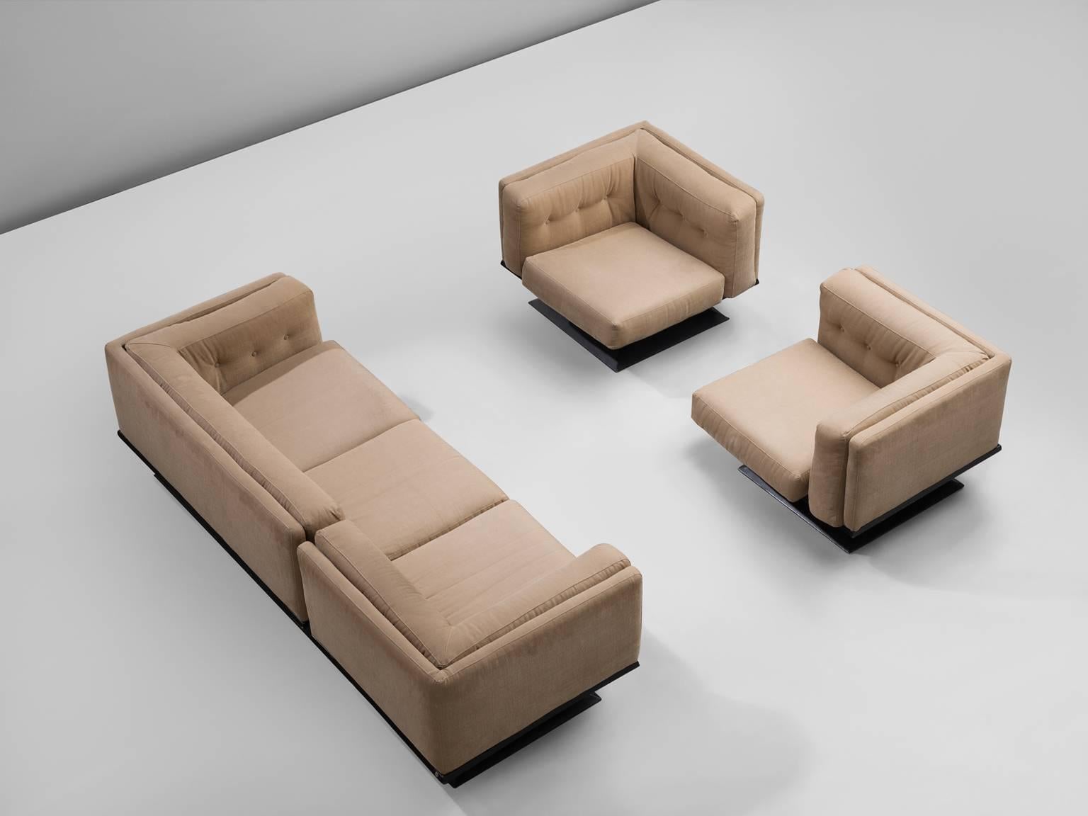 Mid-Century Modern Lounge Set by Luigi Pellegrin for MIM Roma