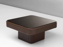 De Sede Leather Coffee Table