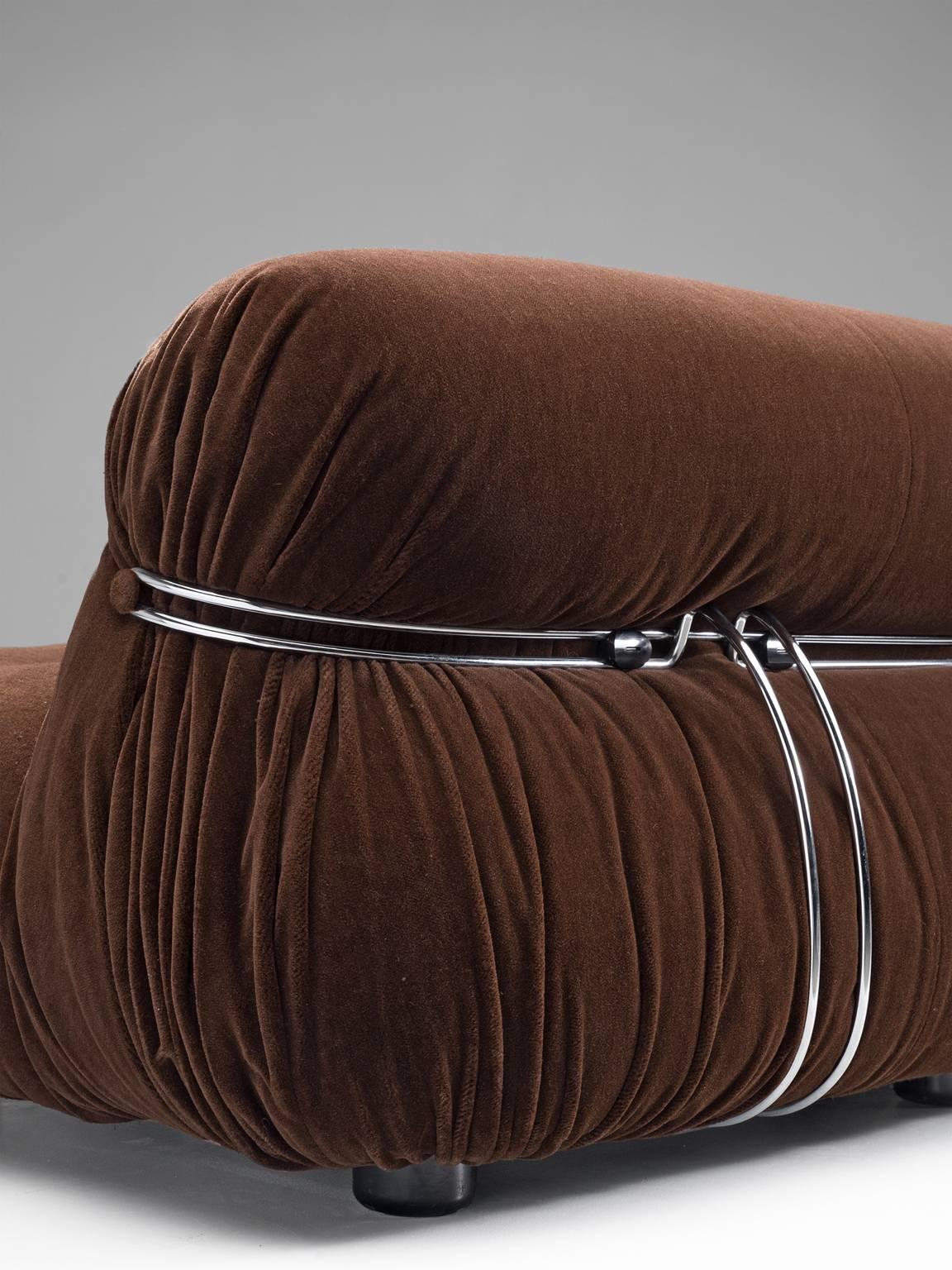 Italian Afra & Tobia Scarpa 'Soriana' Sofa