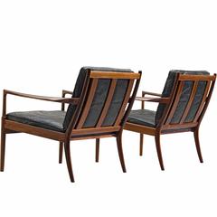 Two Ib Kofod-Larsen Samsö Armchairs 2