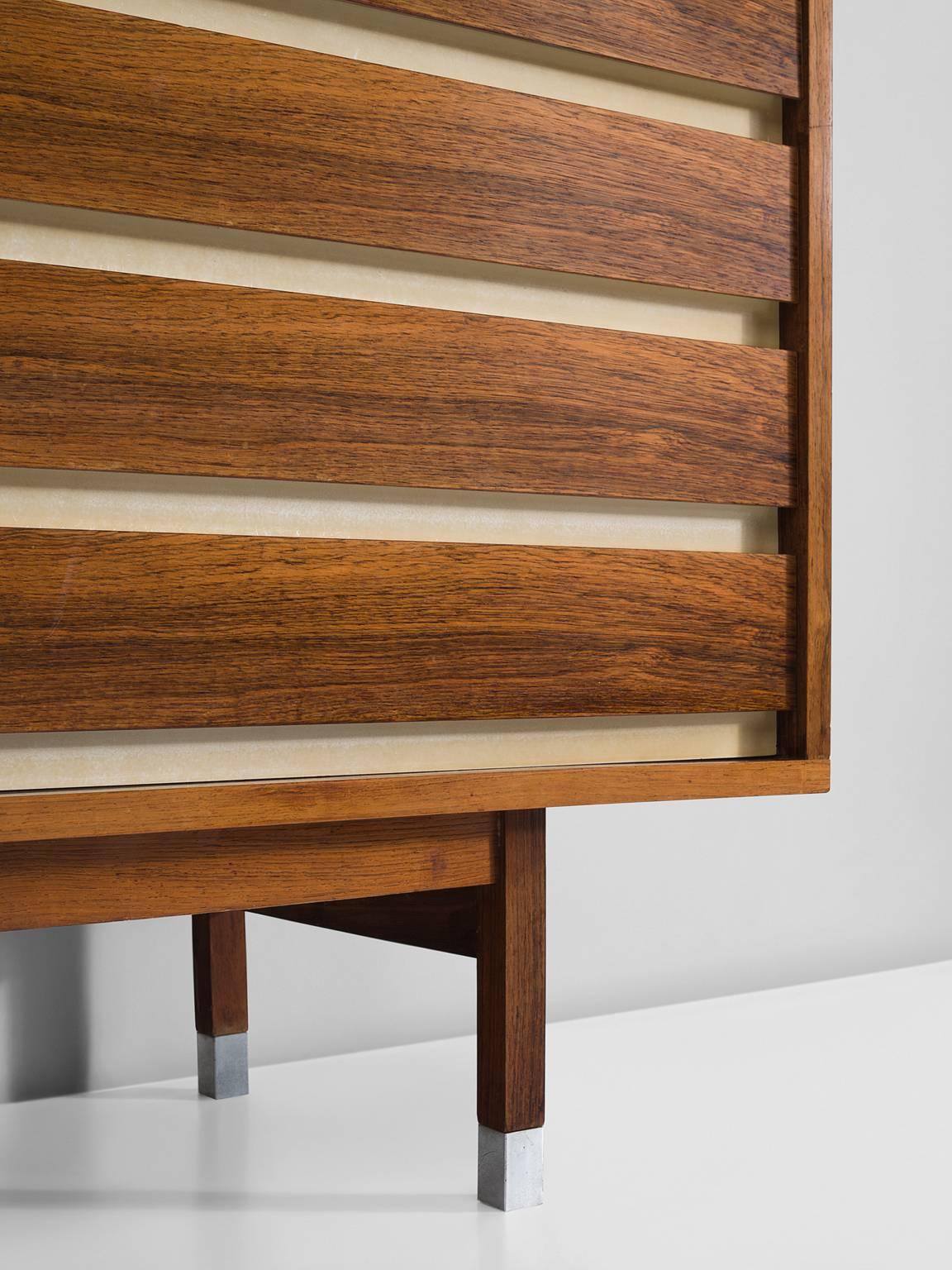 Mid-20th Century Large Alfred Hendrickx Credenza in Rosewood, 1960s