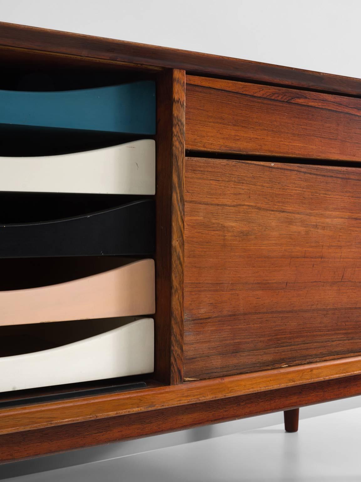 Mid-20th Century Arne Vodder Small Sideboard in Rosewood, 1960s