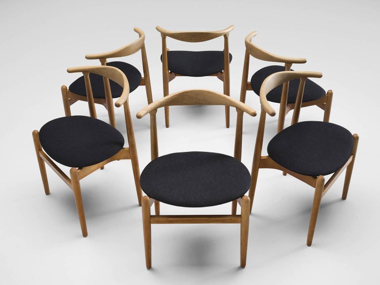 Danish Set of Six Oak Dining-Room Chairs For Sale at 1stdibs Danish Set of Six Oak Dining-Room Chairs For Sale at 1stdibs on {keyword}