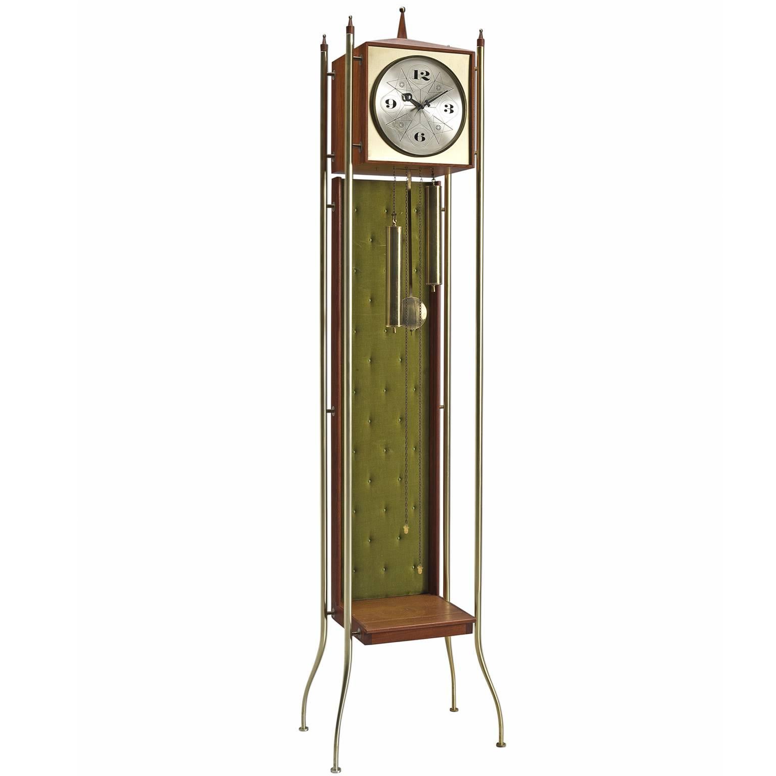 Swag-Leg Grandfather Clock by George Nelson, 1957