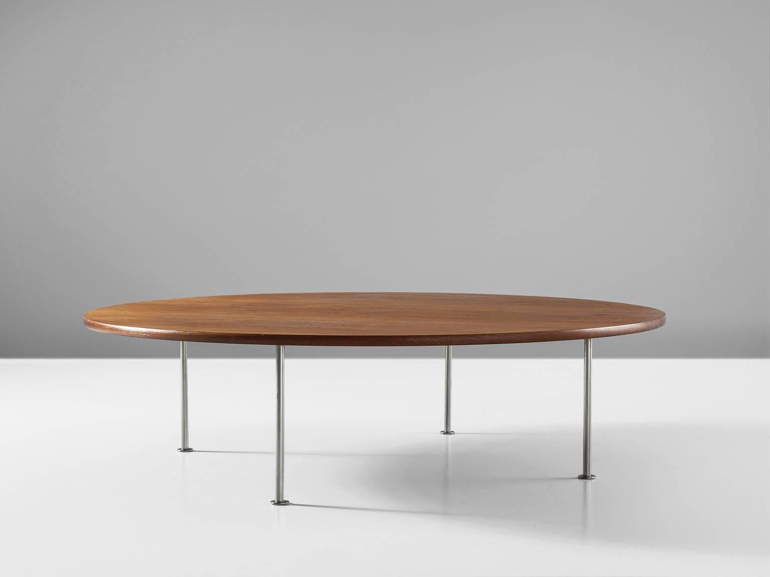 Scandinavian Modern 5ft - 150cm Hans Wegner Grand Coffee Table in Teak by Andreas Tuck