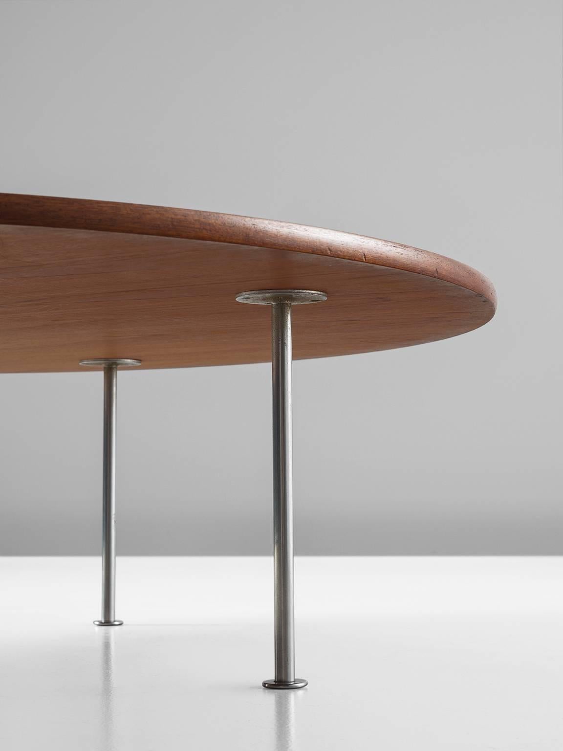 Danish 5ft - 150cm Hans Wegner Grand Coffee Table in Teak by Andreas Tuck