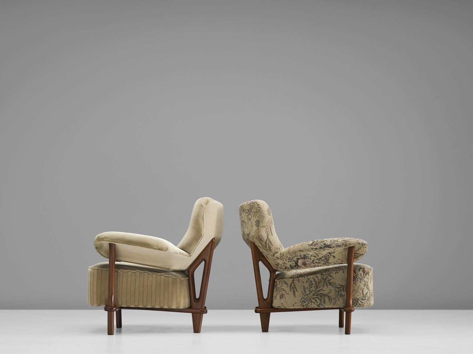 Dutch Payment part 1 - Pair of Theo Ruth for Artifort 'Gentleman' Armchairs