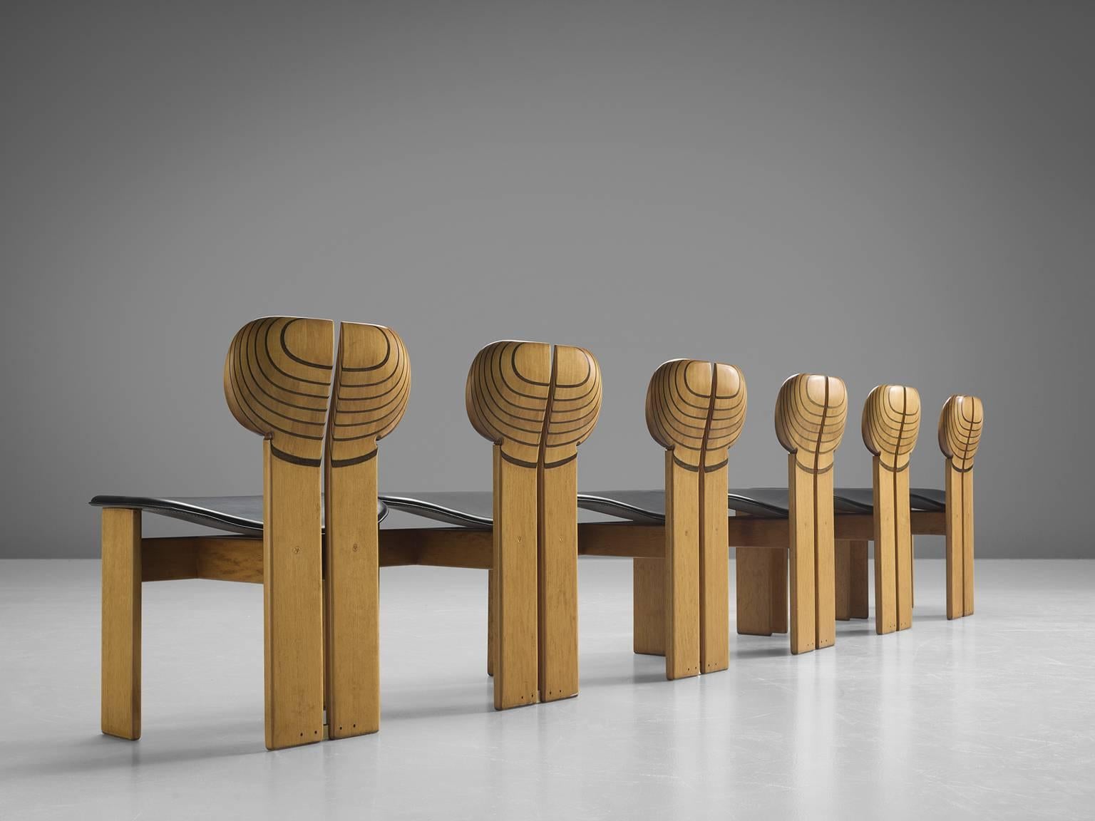 Mid-Century Modern Tobia & Afra Scarpa 'Africa' Chairs from the Artona Collection