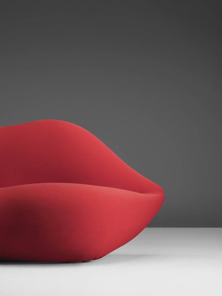 Studio 65 'Marilyn Bocca Lip' Sofa In Fair Condition In Waalwijk, NL