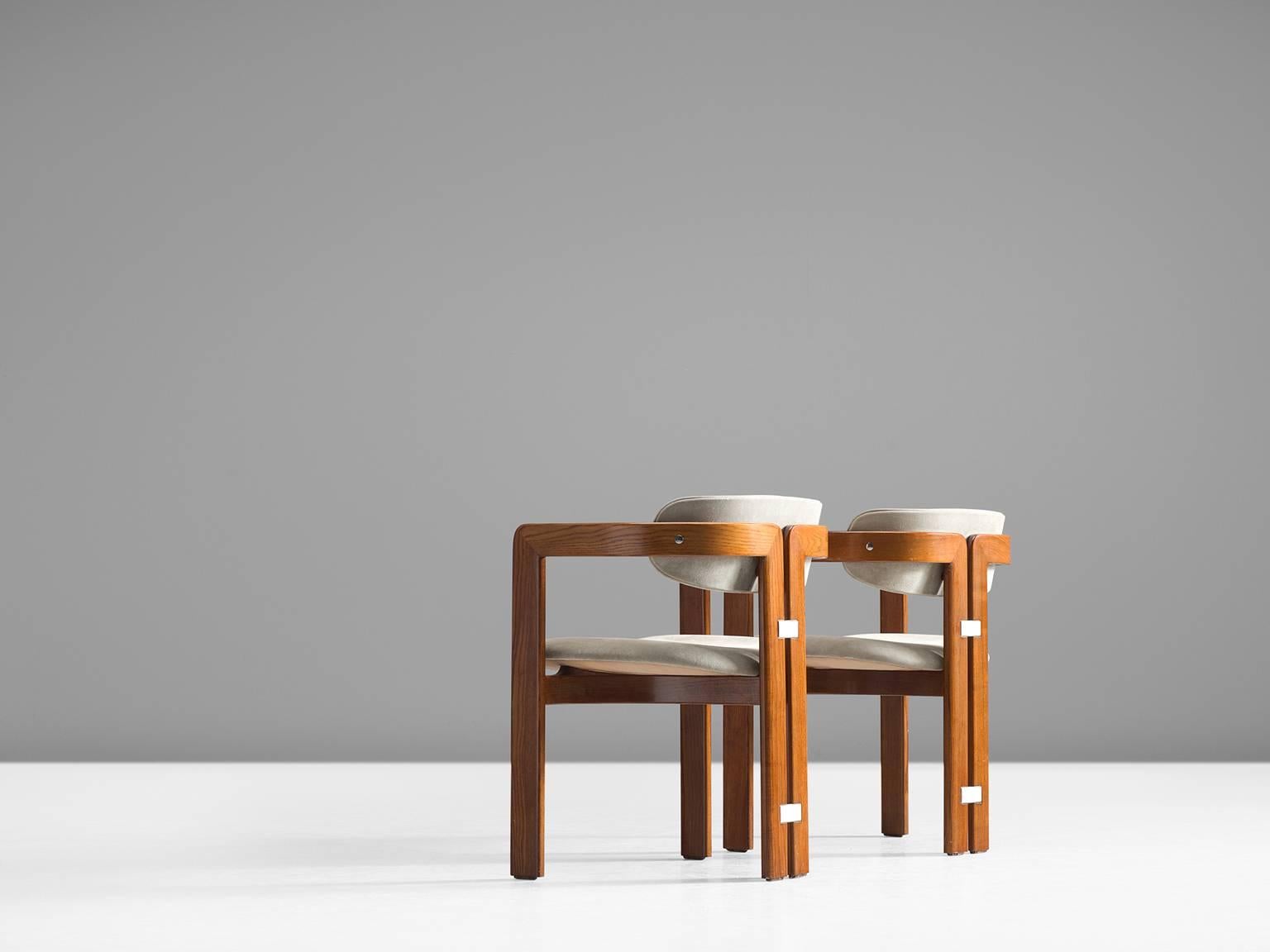 Italian Set of Four ‘Pamplona’ Chairs by Augusto Savini for Pozzi, Italy, 1960s
