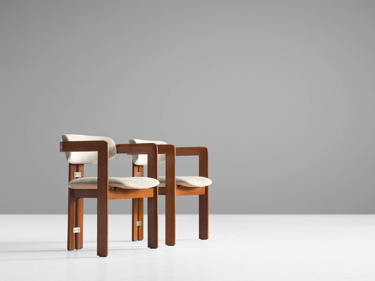 Mid-20th Century Set of Four ‘Pamplona’ Chairs by Augusto Savini for Pozzi, Italy, 1960s