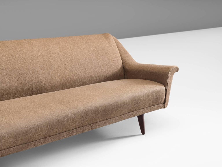 Danish ThreeSeat Sofa in Original Fabric, 1950s For Sale at 1stDibs