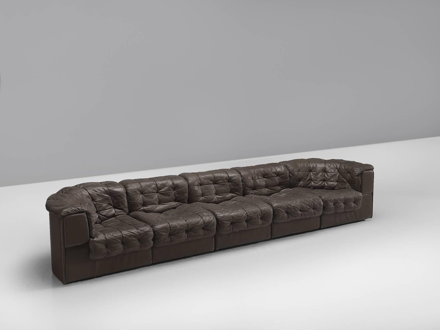 Post-Modern De Sede Sectional Patchwork Sofa, 1970s