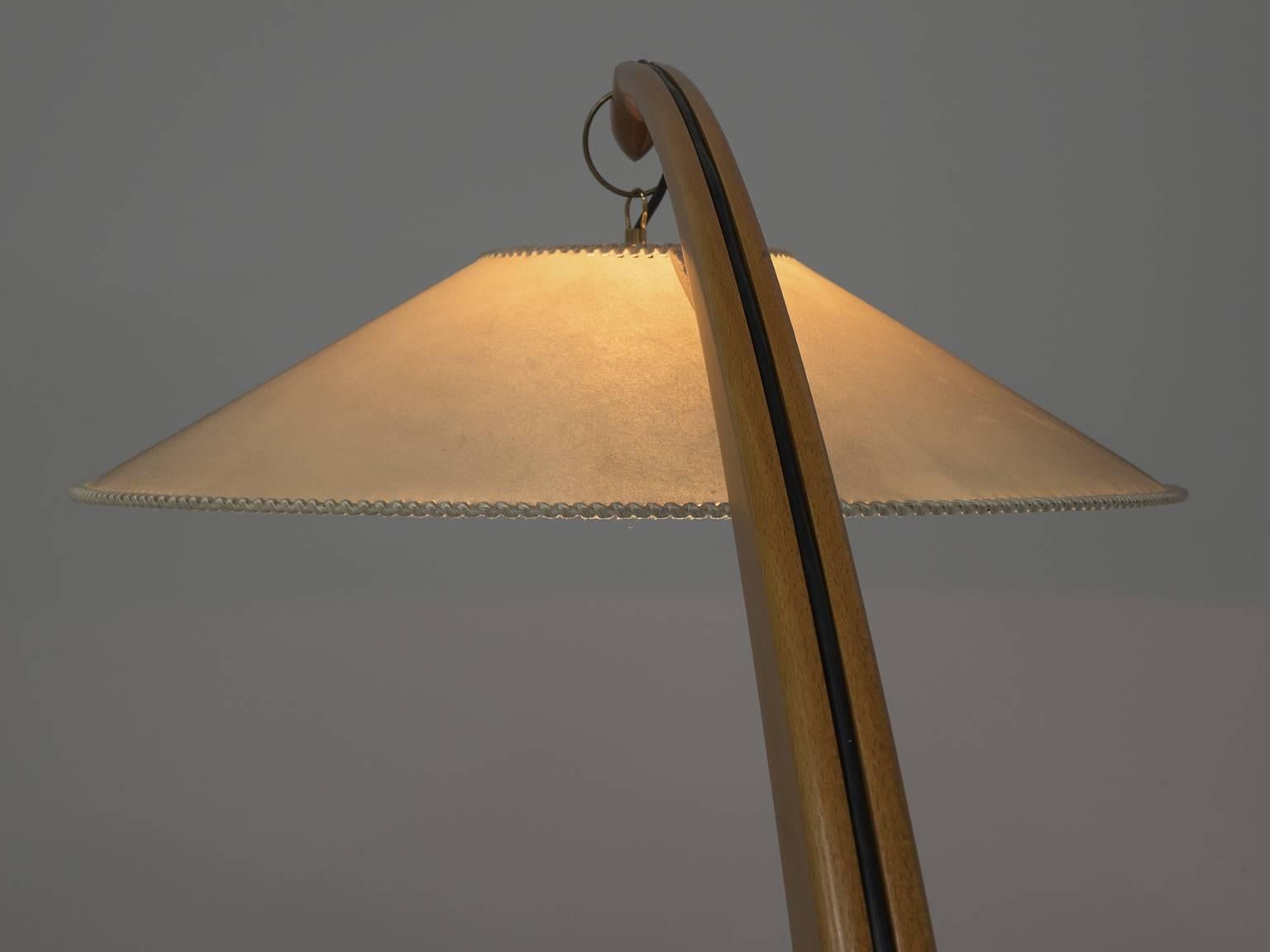 Early Grand Italian Floor Lamp, 1930s In Good Condition In Waalwijk, NL