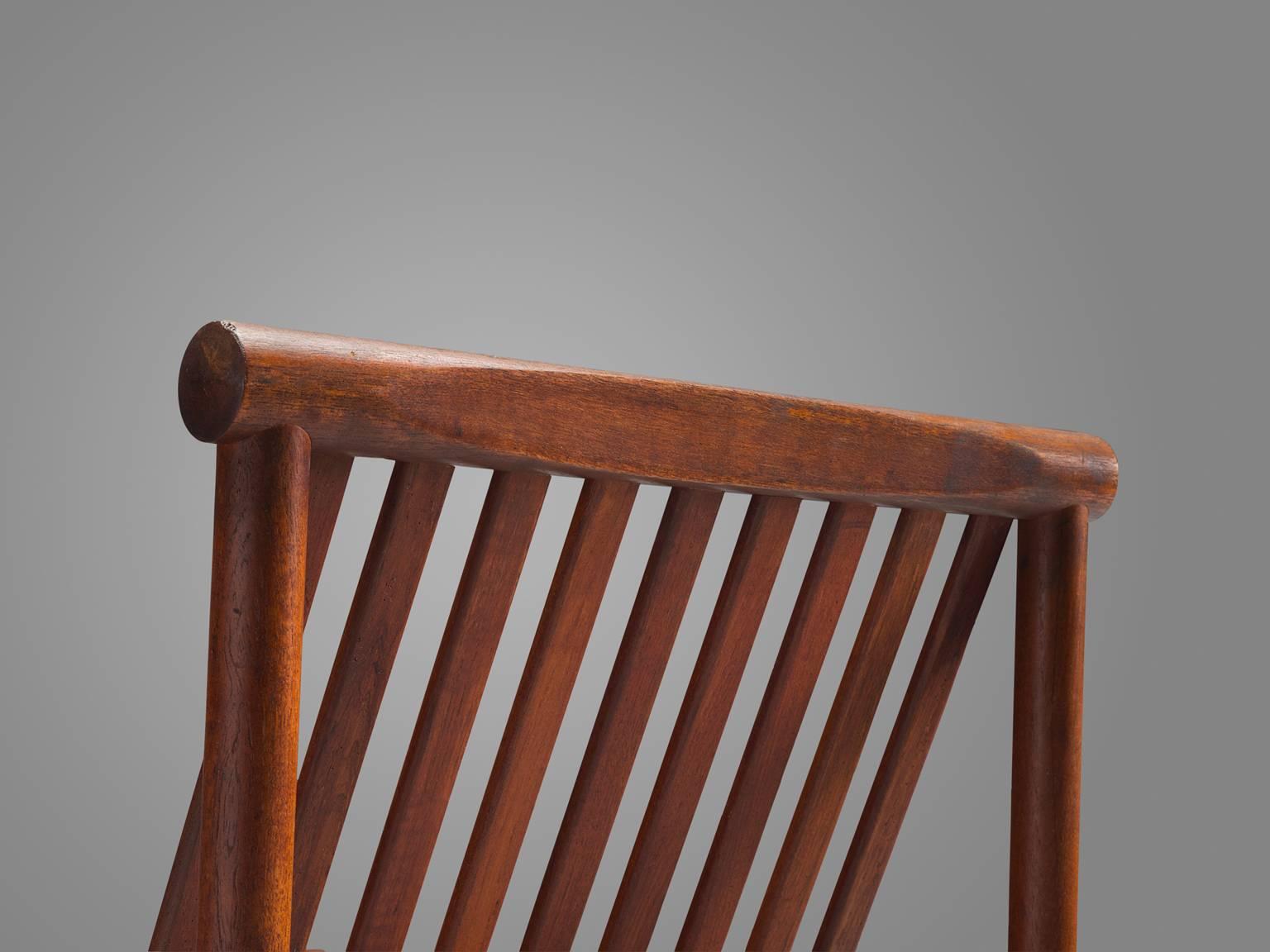 Teak Package for Barbara: Lyngfeldt-Larsen Easy Chairs + Set of 10 suede dining chair