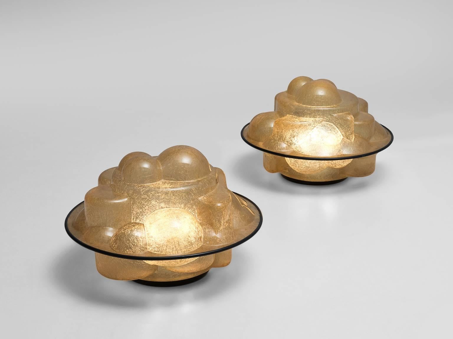 Mid-Century Modern Profiterole Table Lamps by Sergio Asti for Martinelli Luce