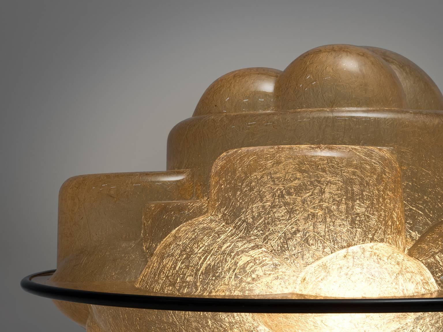 Profiterole Table Lamps by Sergio Asti for Martinelli Luce In Good Condition In Waalwijk, NL