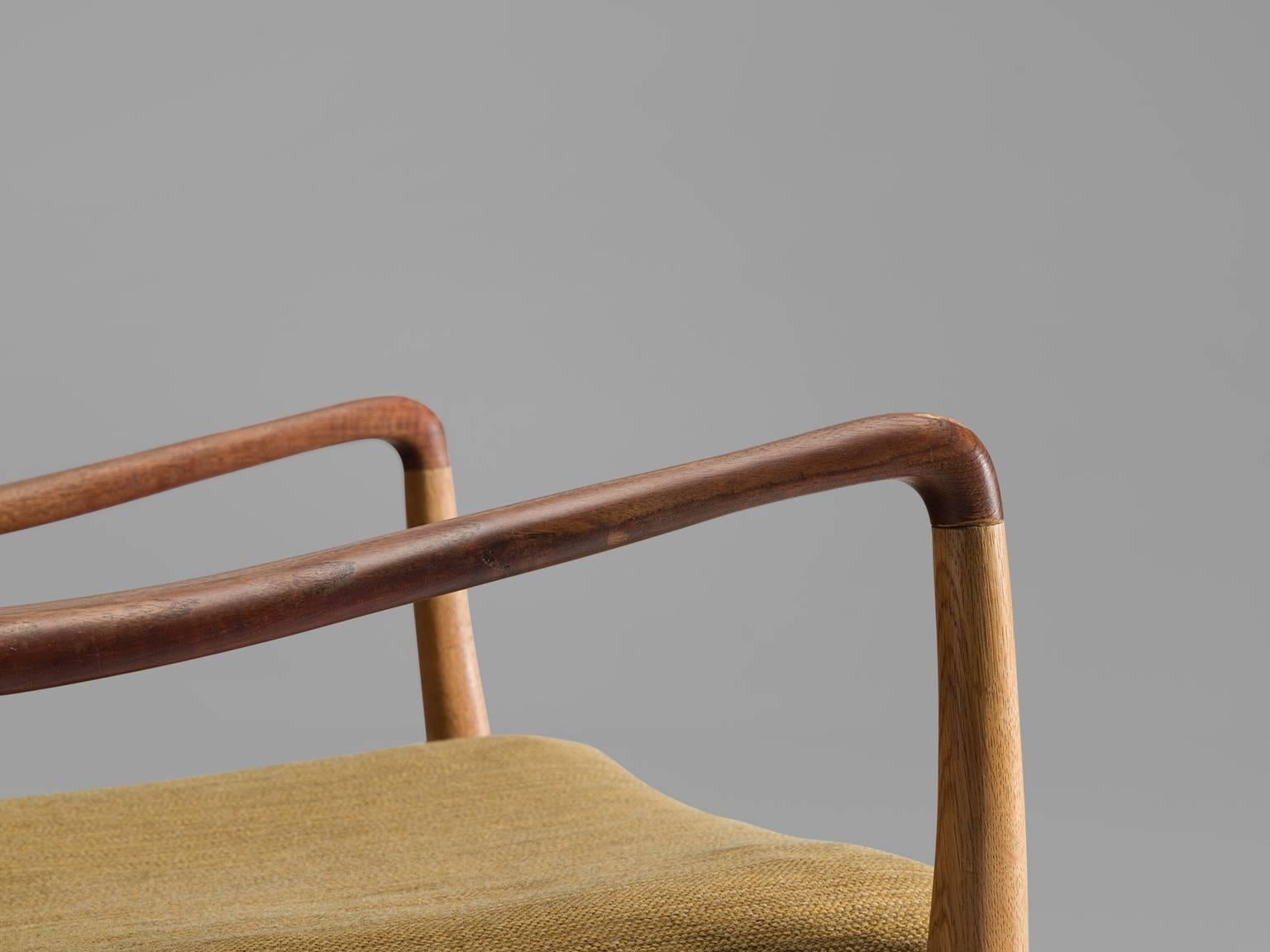 Aksel Bender Madsen for Bovenkamp Oak and Teaklounge Chair In Good Condition In Waalwijk, NL