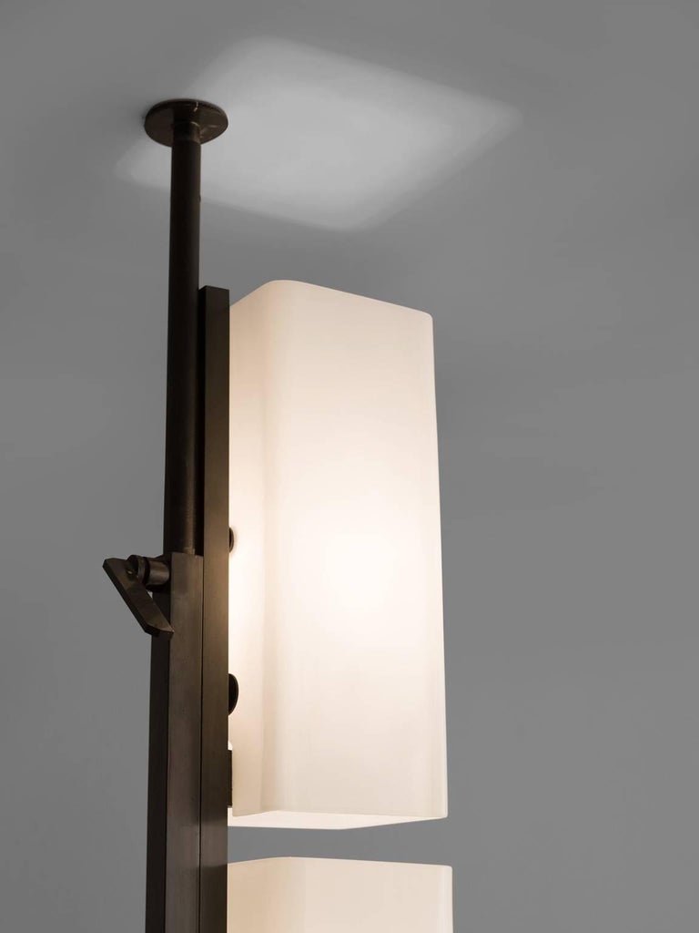 Tall Italian Postmodern Glass Floor Lamp, 1970s For Sale ...