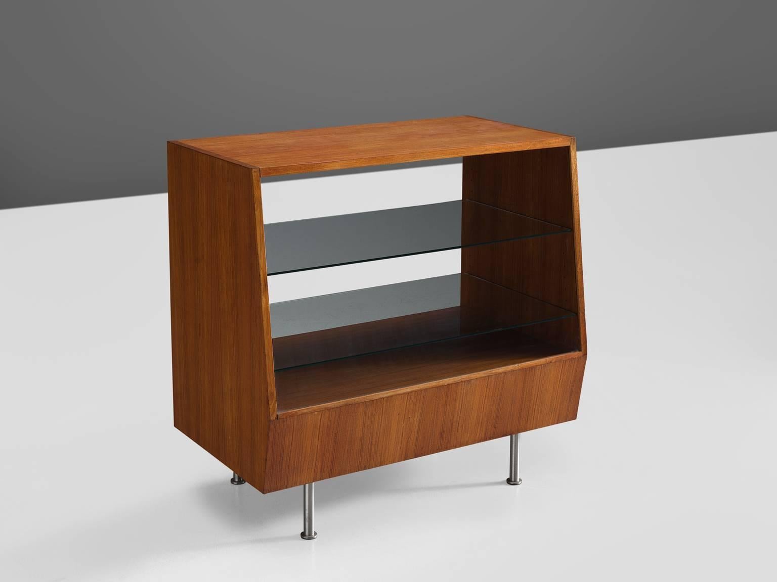 Scandinavian Modern Scandinavian Teak Showcase, 1960s