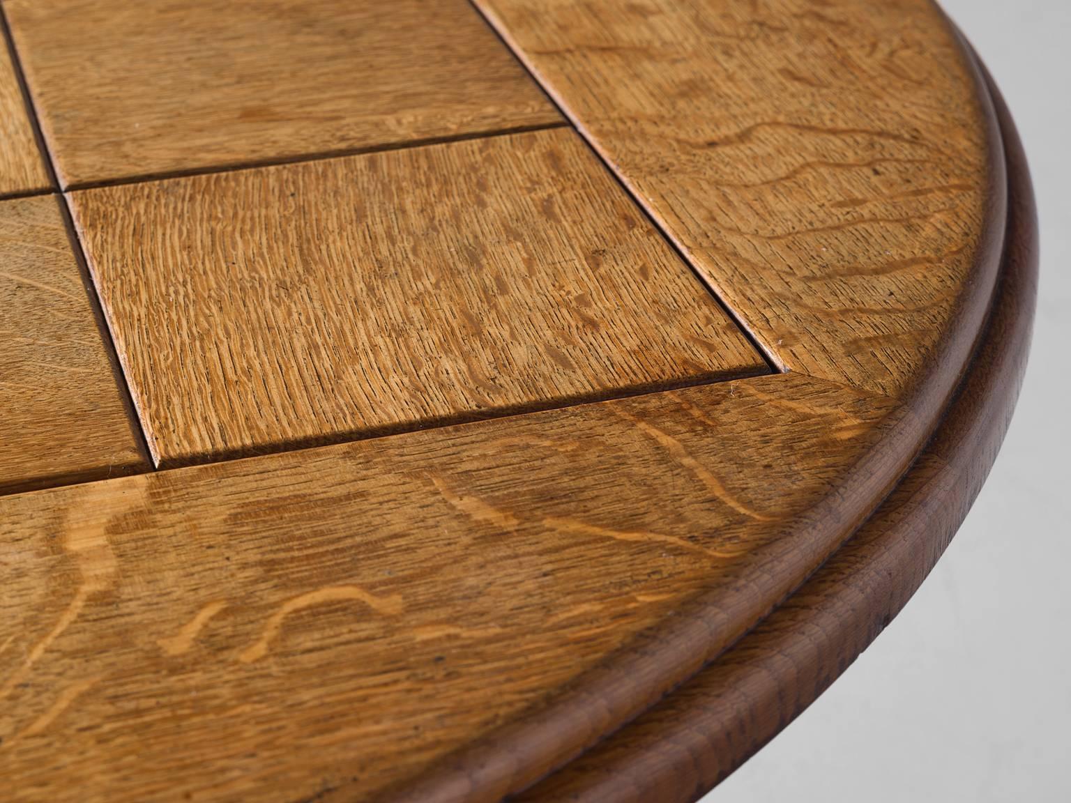 Guillerme & Chambron Sculptural Centre Table in Oak 1