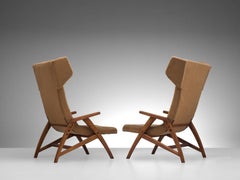 Satz von zwei hohen Ohrensesseln:: 1950er Jahre