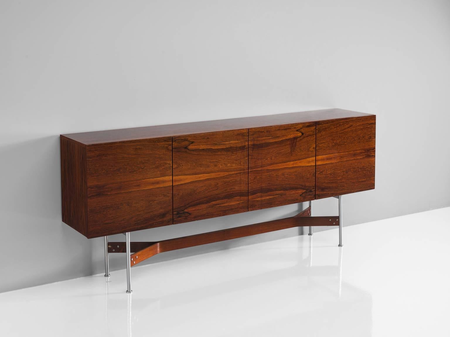 Mid-Century Modern Rudolf Bernd Glatzel Rosewood Credenza for Fristho