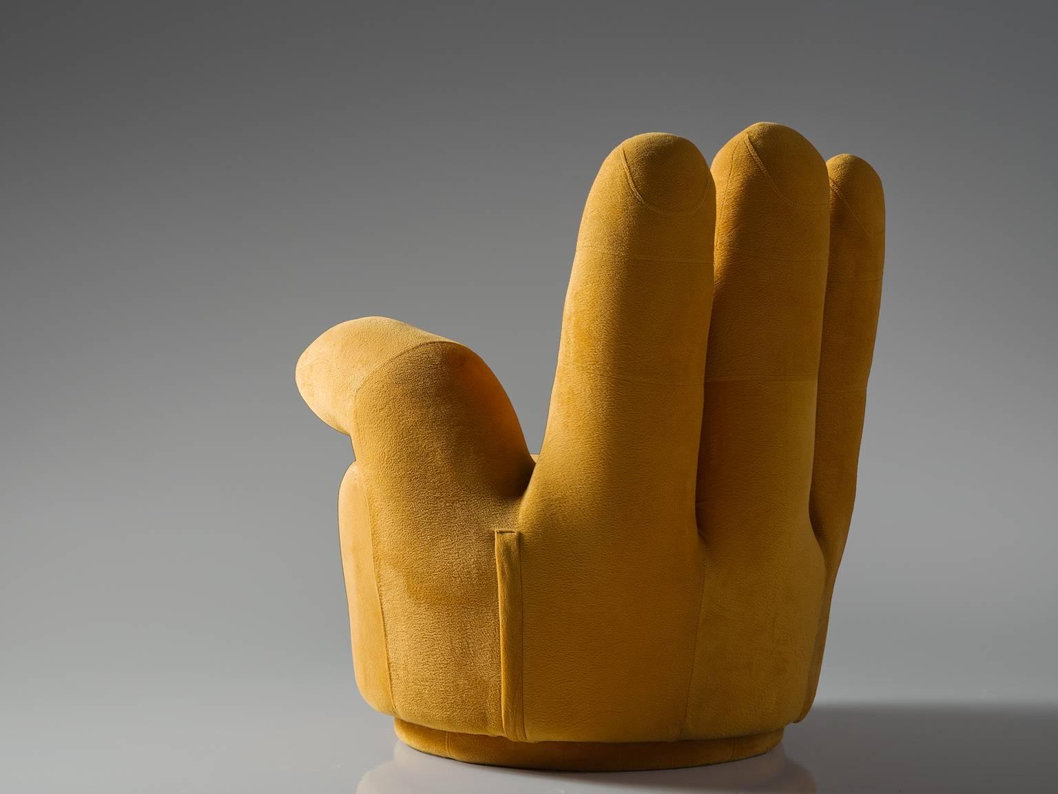 hand shaped chair
