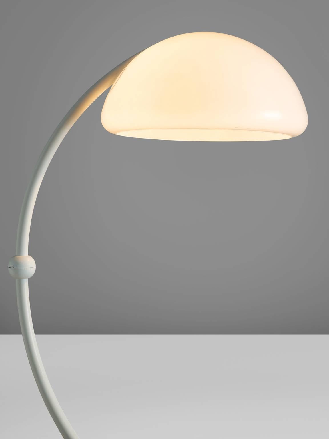 Italian Elio Martinelli for Martinelli Luce Serpente Floor Lamp, 1968