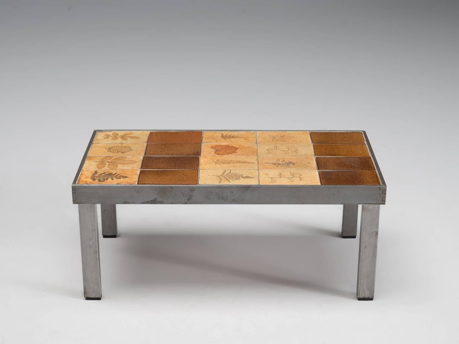 Mid-Century Modern Roger Capron 'Gariggue' Ceramic Coffee Table