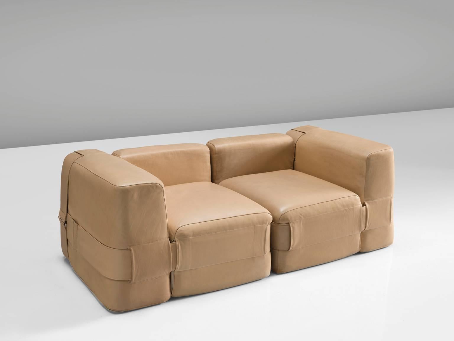 Mid-Century Modern Mario Bellini Modular Sofa for Cassina