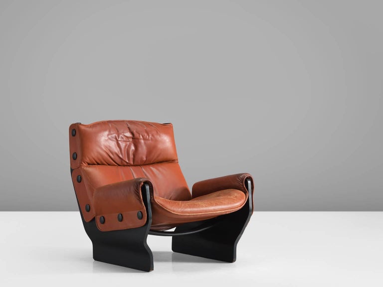 Osvaldo Borsani For Tecno Canada Lounge Chair At 1stdibs