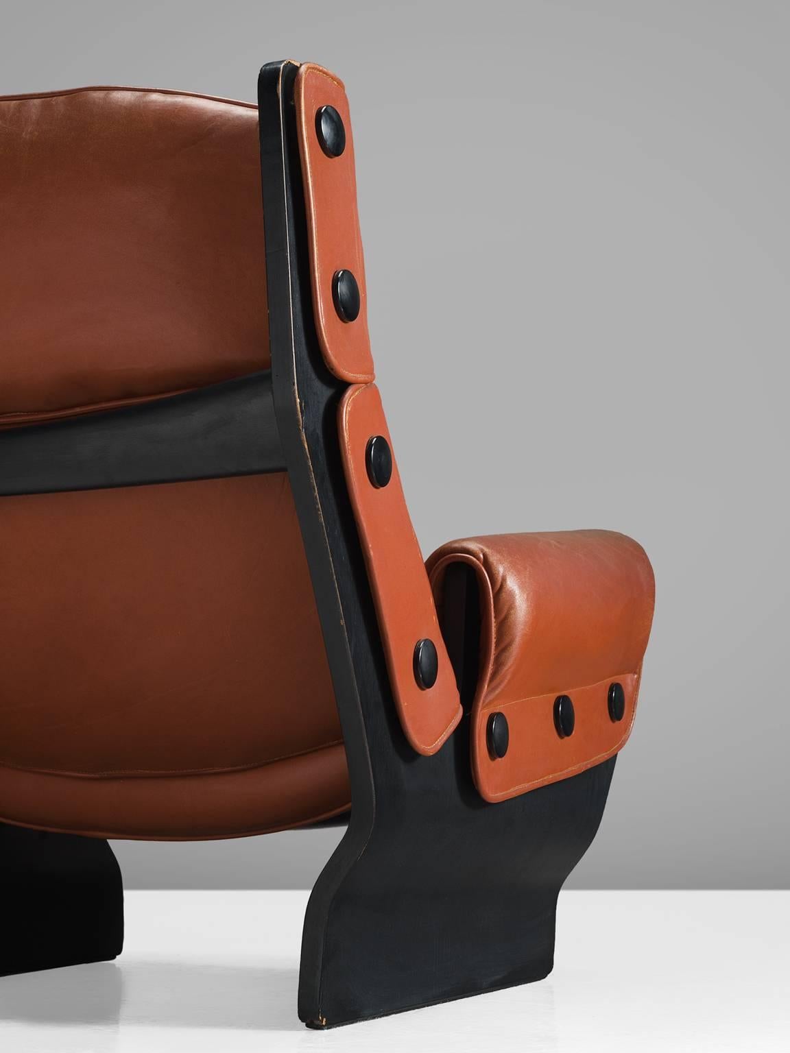 Mid-Century Modern Osvaldo Borsani for Tecno 'Canada' Lounge Chair