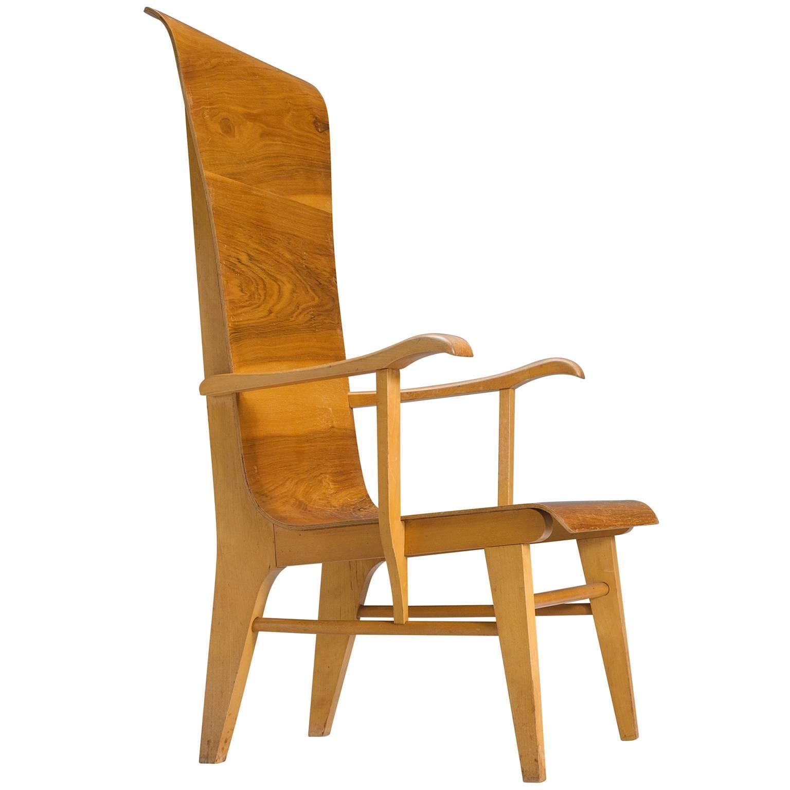 Auke Komter for Metz & Co Armchair, circa 1930s