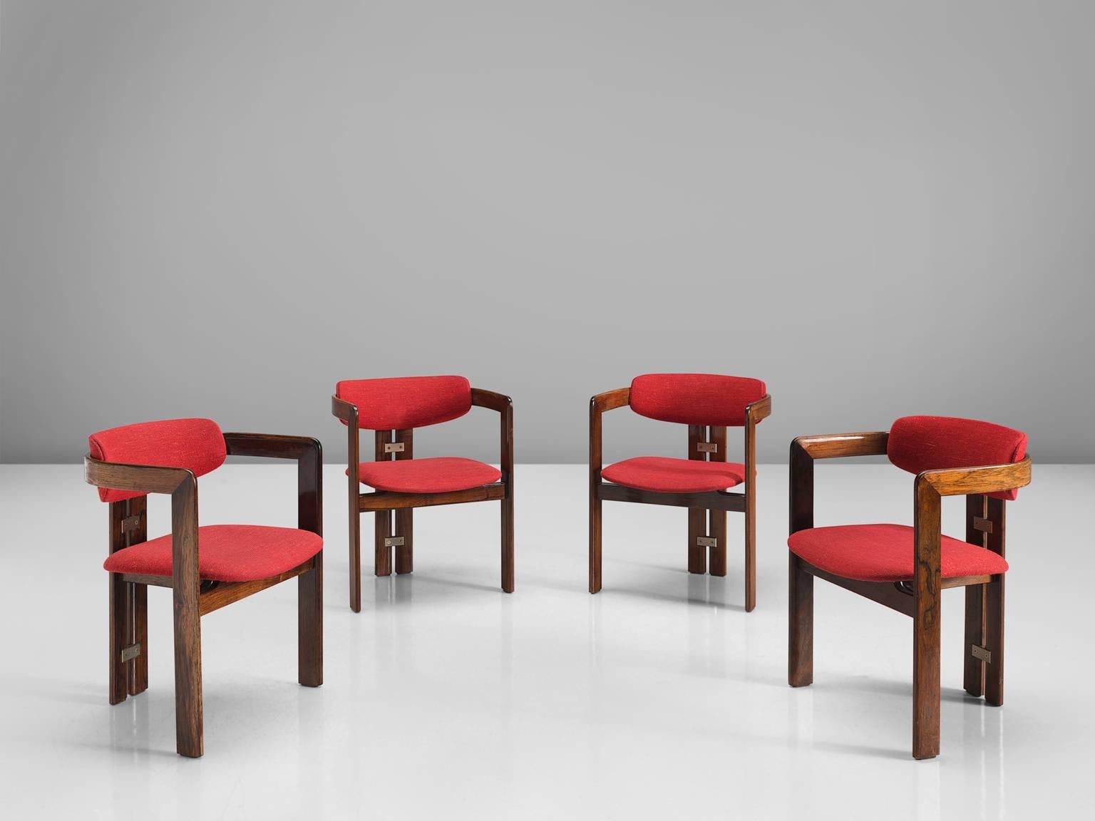 Italian 'Pamplona' Chairs by Augusto Savini for Pozzi