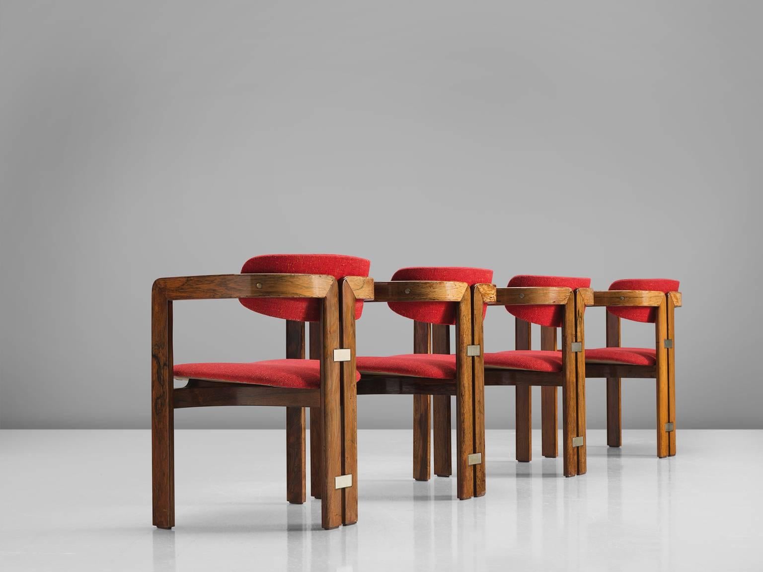 Mid-Century Modern 'Pamplona' Chairs by Augusto Savini for Pozzi