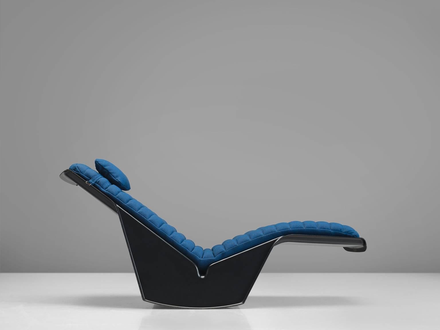 Italian 'Serpentina' Rocking Lounge Chair by Burchard Vogtherr