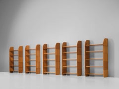 Set of Five 'Milani' Solid Pine Bookshelves